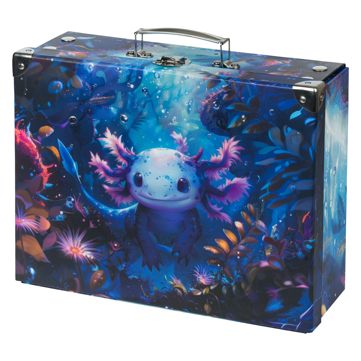 baagl-briefcases-axolotl-mallette-scolaire-pliable-axolotl image 1