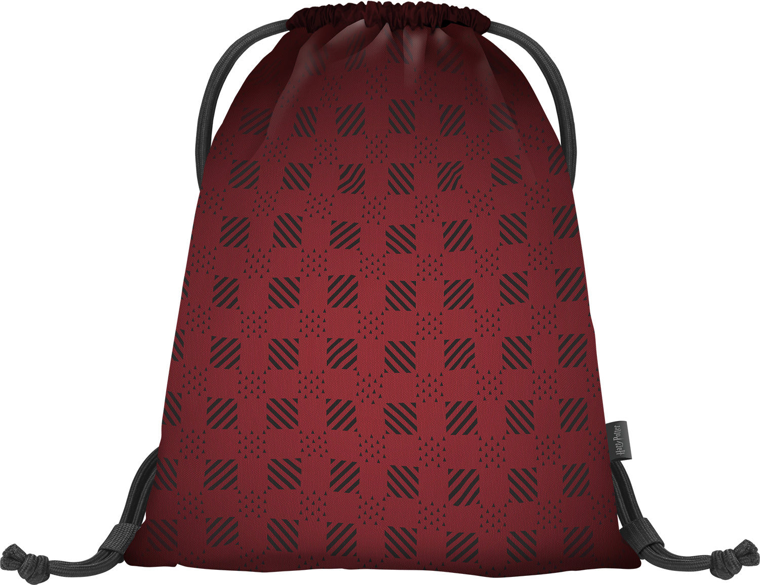 baagl-gym-sacks-harry-potter-hogwarts-sac-de-gym-bordeaux-recycl image 2