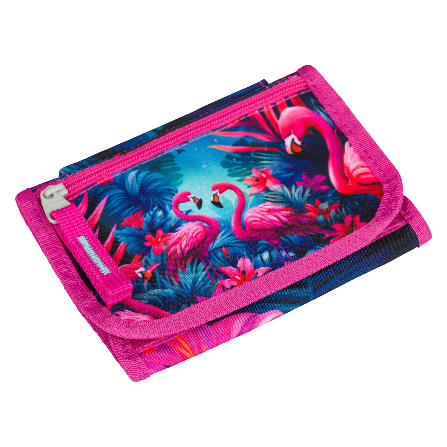 baagl-flamingos-portefeuille-enfant-scratch-lani-re image 2