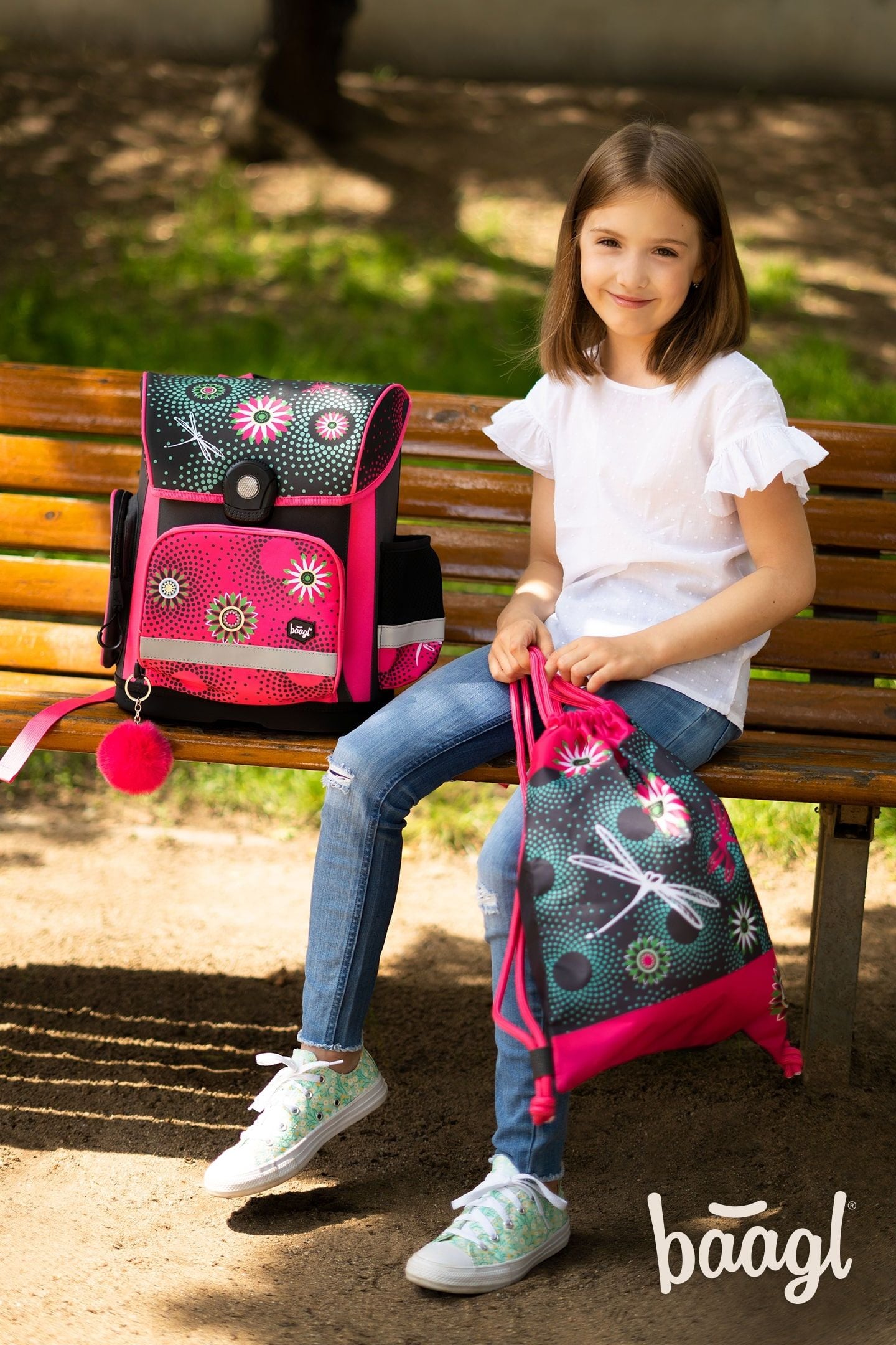 baagl-gym-sacks-flowers-sac-de-gym-fleurs-lavable image 5