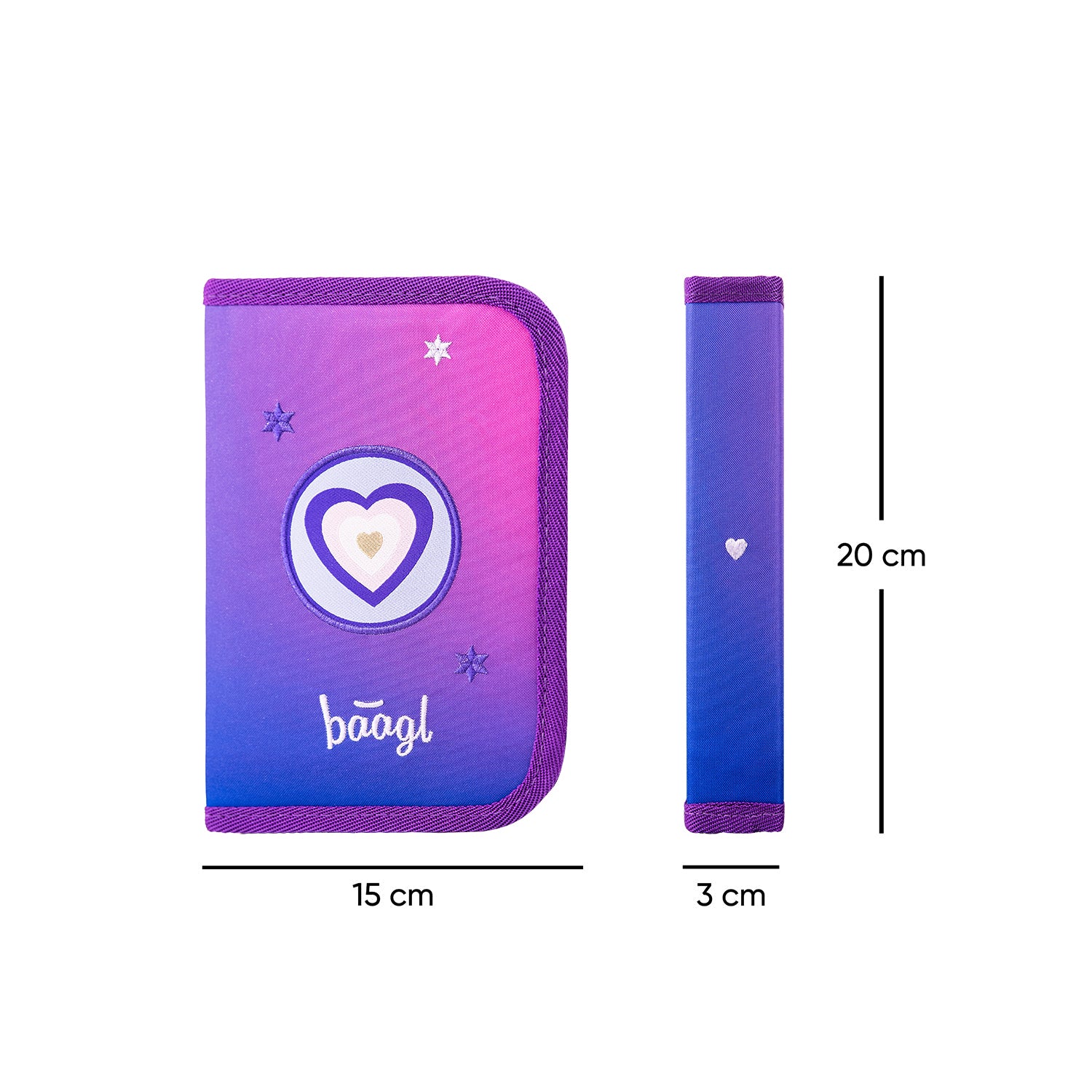 baagl-heart-trousse-scolaire-1-compartiment-recycl-e image 5