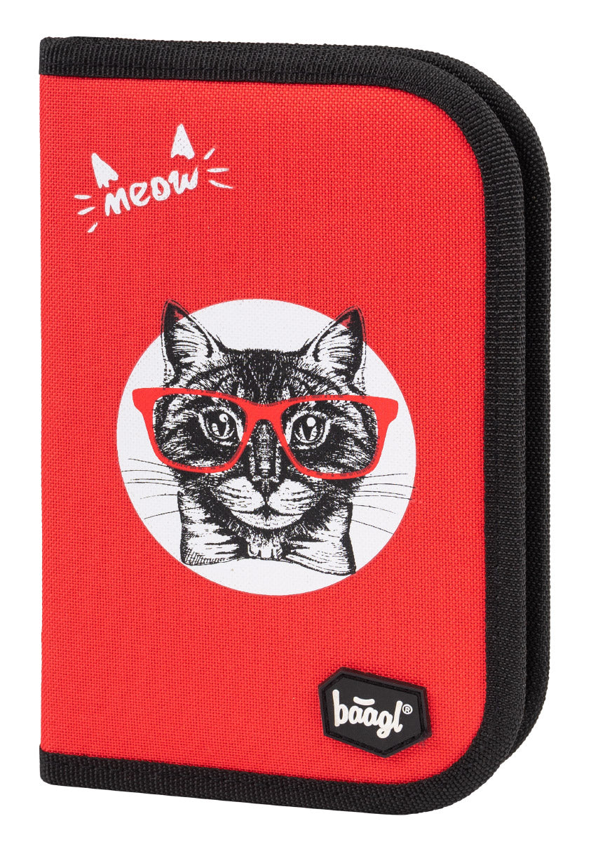 baagl-classic-trousse-scolaire-chat-1-compartiment-vide image 1