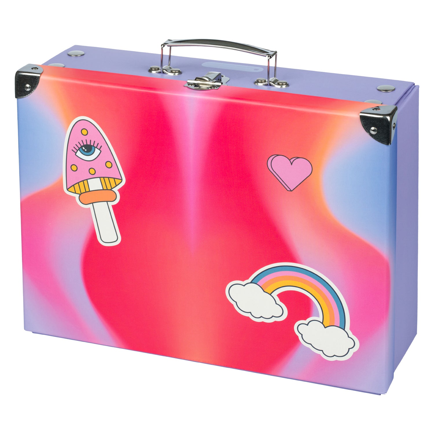baagl-rainbow-red-mallette-cole-pliable-rouge image 1