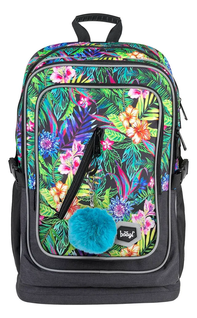 baagl-cubic-tropical-sac-dos-scolaire-29-l-15-pouces image 1