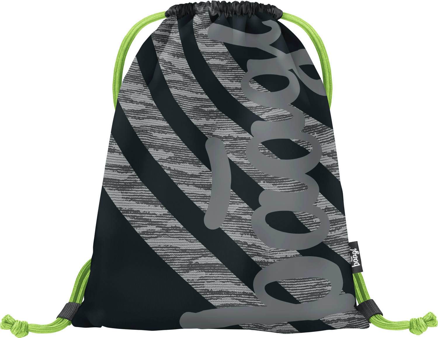 baagl-gym-sacks-skate-grey-sac-de-gym-gris-phosphorescent image 1