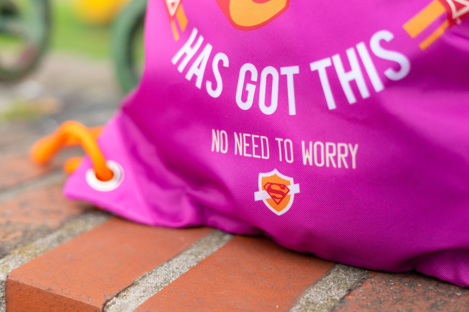 baagl-gym-sacks-sac-de-gym-supergirl-stay-calm image 3