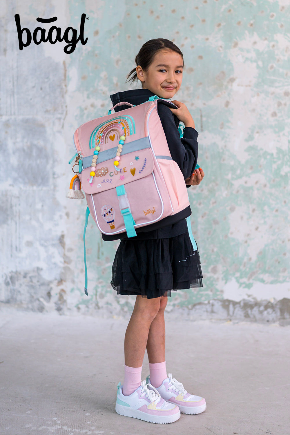 baagl-zippy-pink-rainbow-ii-cartable-fille-set-3-pcs image 8