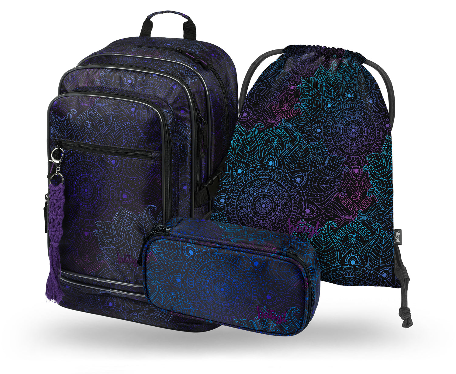 baagl-cubic-zen-set-scolaire-sac-ado image 1