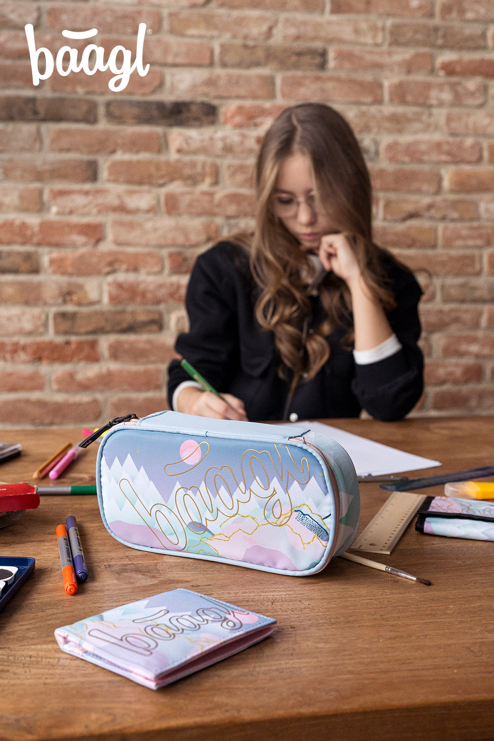 baagl-student-moon-portefeuille-enfant-2-pressions image 6