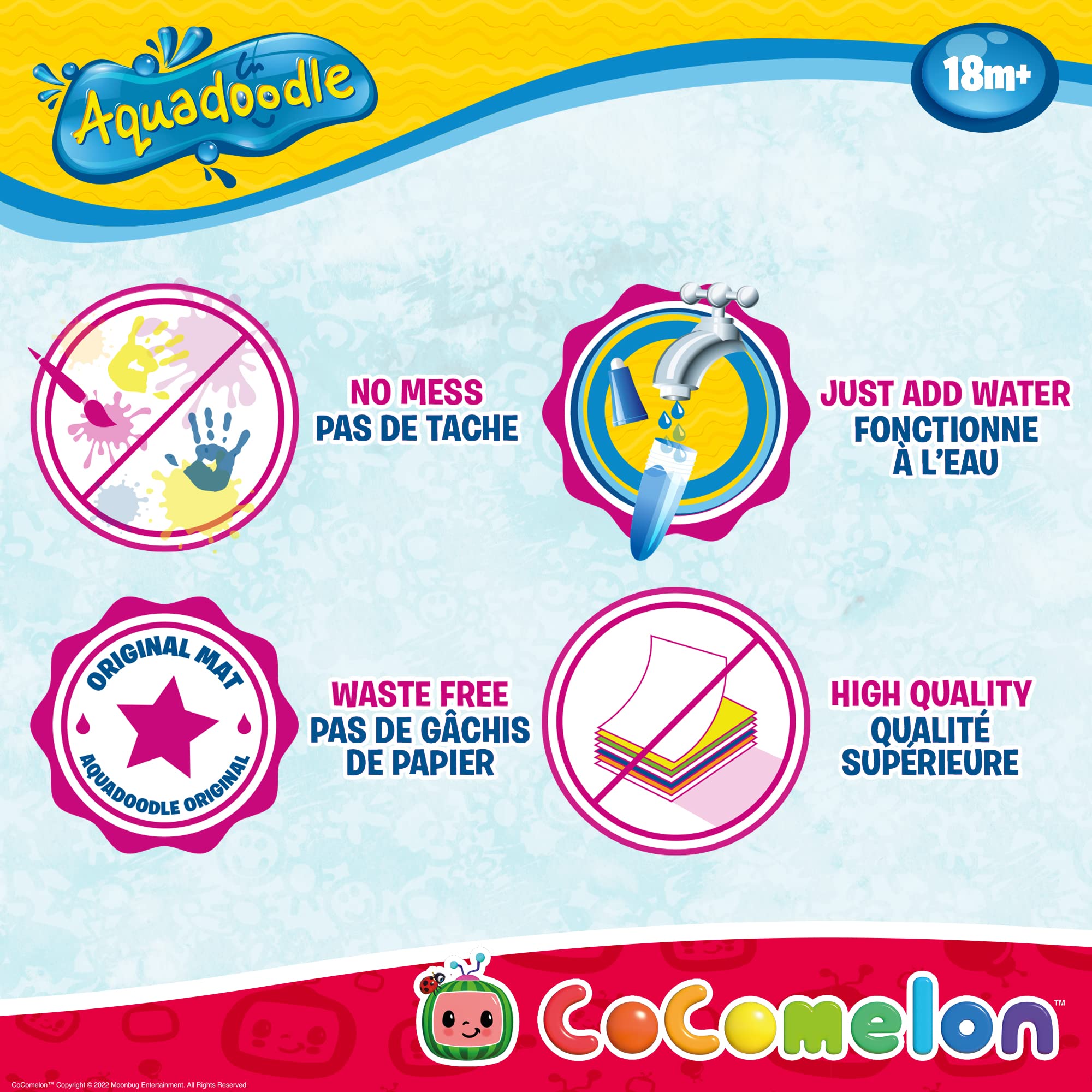 aquadoodle-large-mat-cocomelon-tapis-dessin-eau-75x55-cm-e73454 image 4