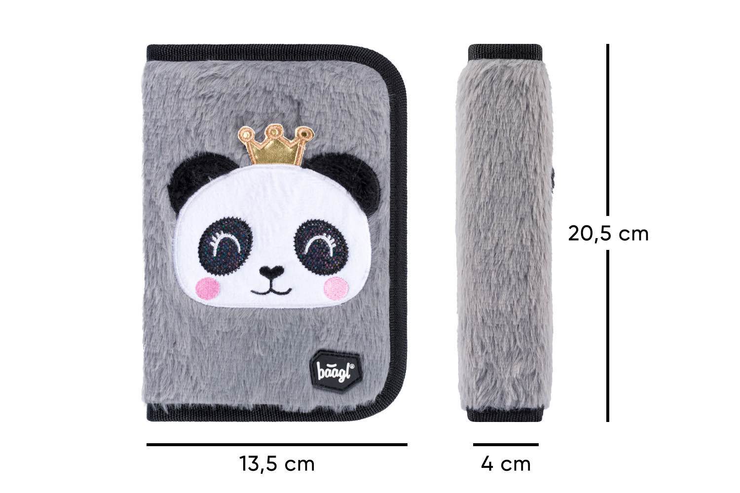 baagl-panda-trousse-scolaire-fille-1-compartiment image 4