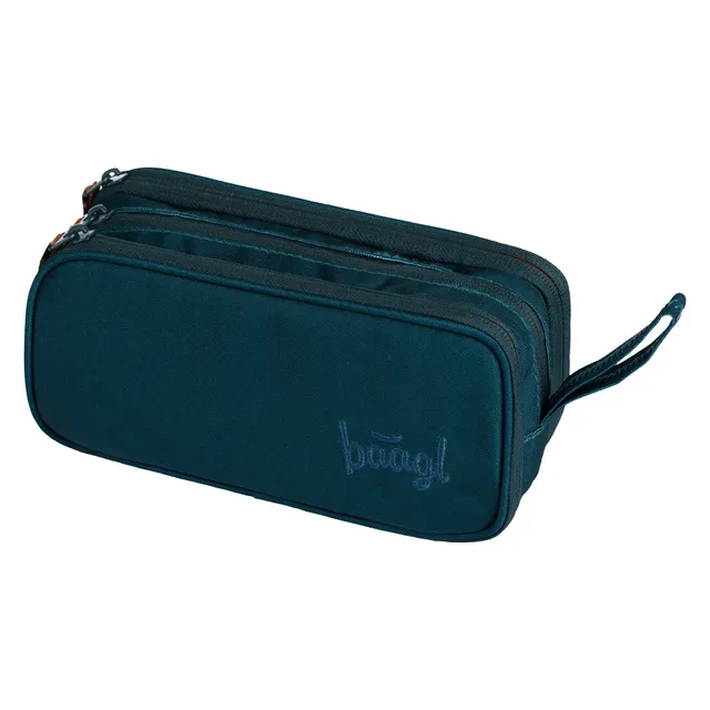 baagl-petrol-trousse-tudiante-3-compartiments-zip image 1