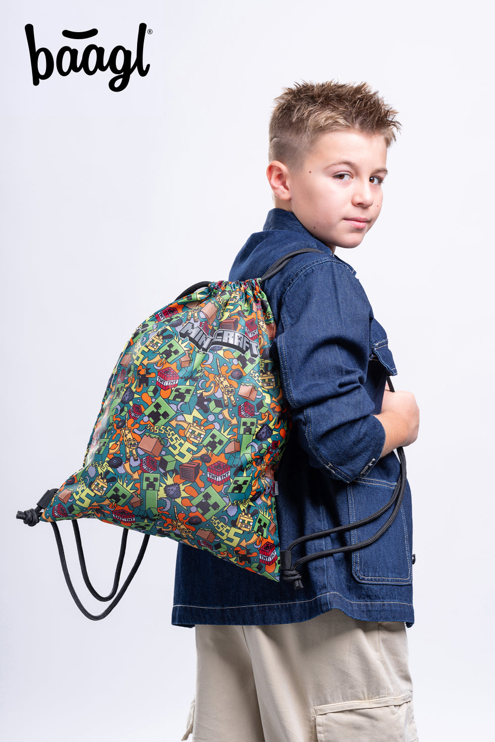 baagl-minecraft-chaos-sac-de-sport-gym-lavable image 5