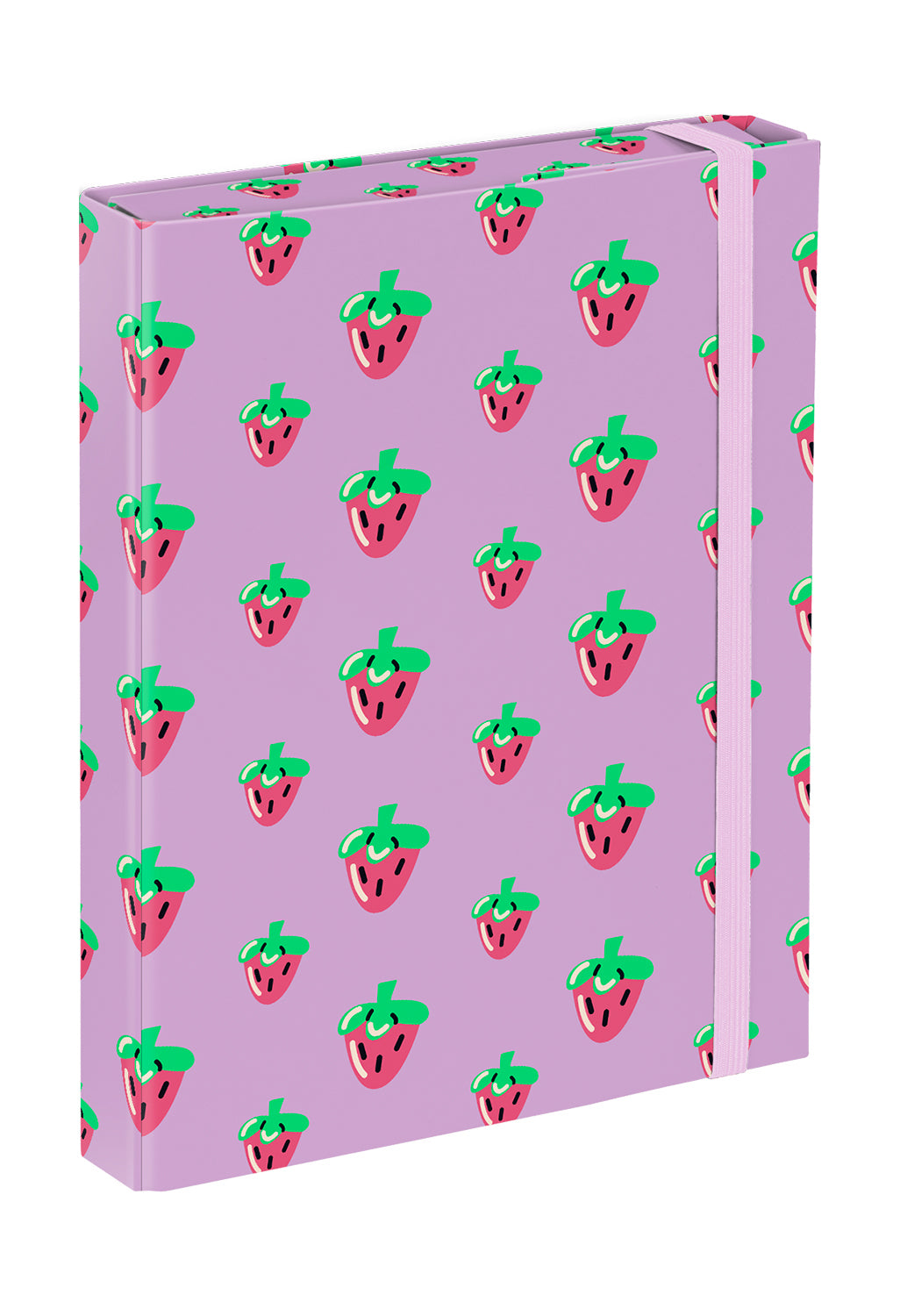 baagl-notebook-folders-a5-chemise-lavender-lastique image 1