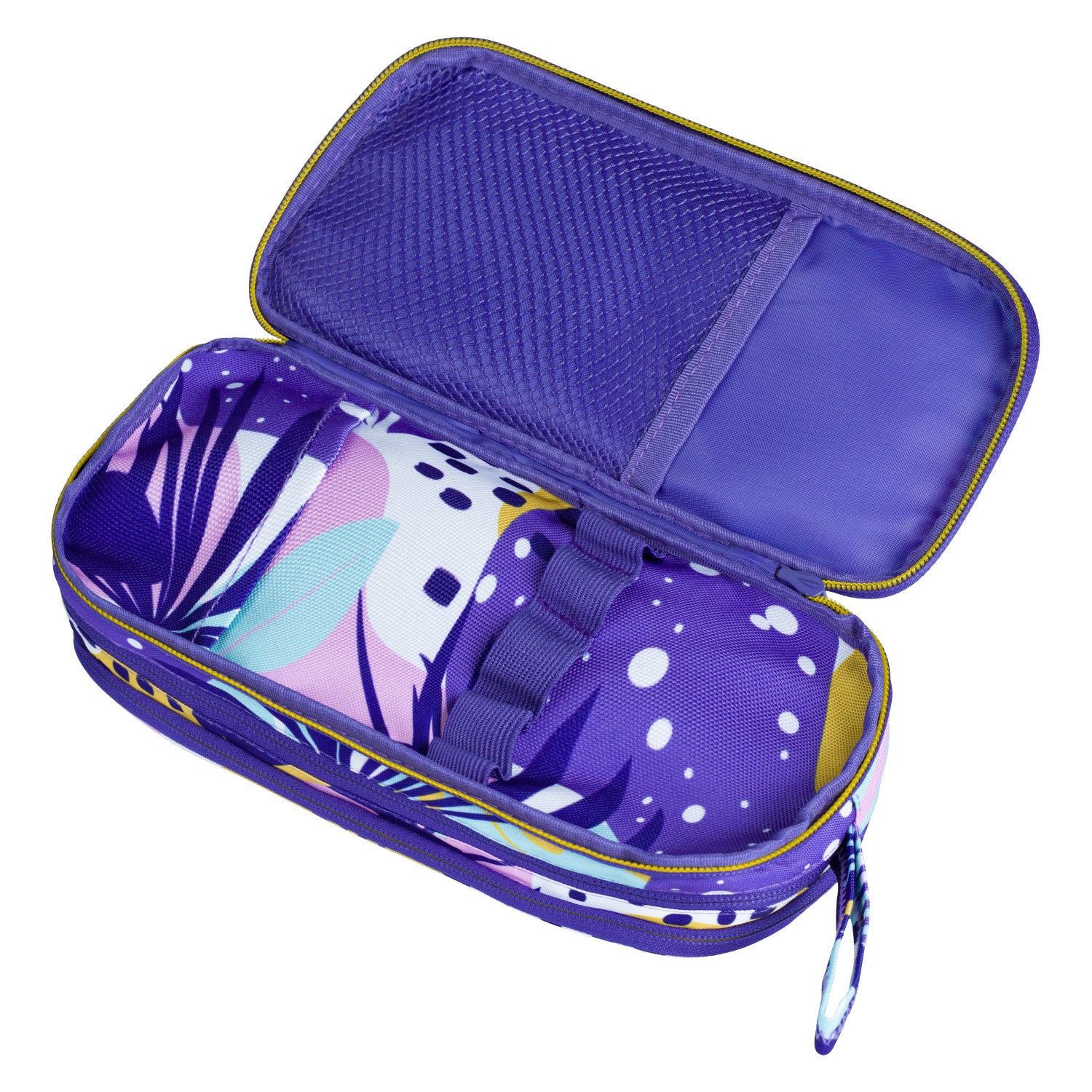 baagl-student-violet-trousse-scolaire-3-compartiments image 3