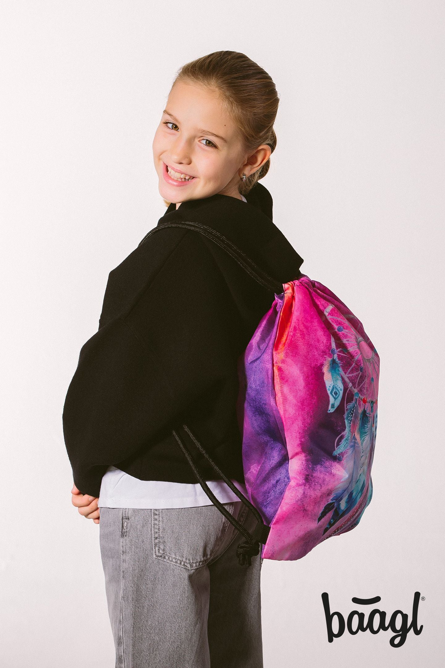 baagl-gym-sacks-dream-catcher-sac-de-gym-fille-lavable image 5
