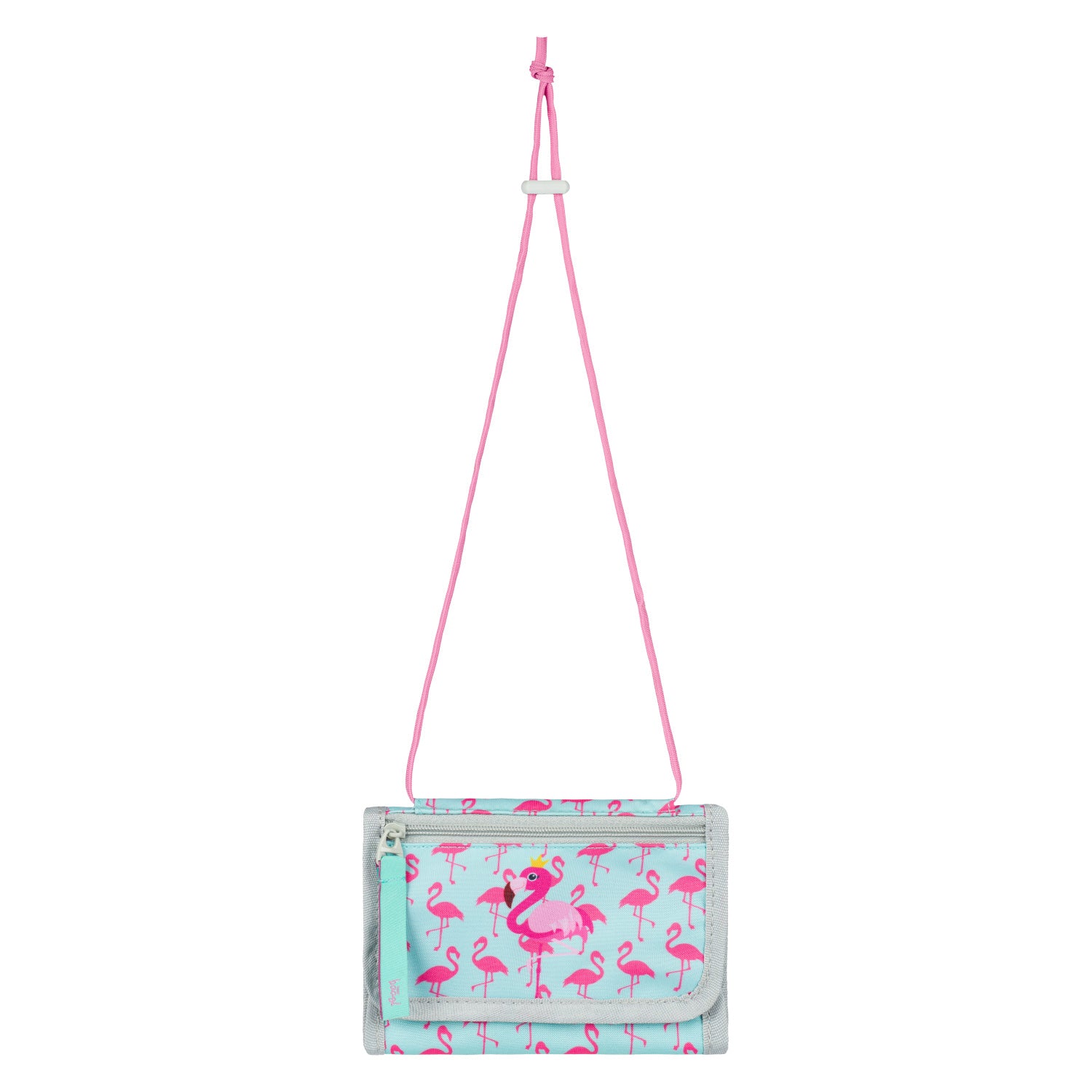 baagl-flamingo-portefeuille-enfant-scratch image 1