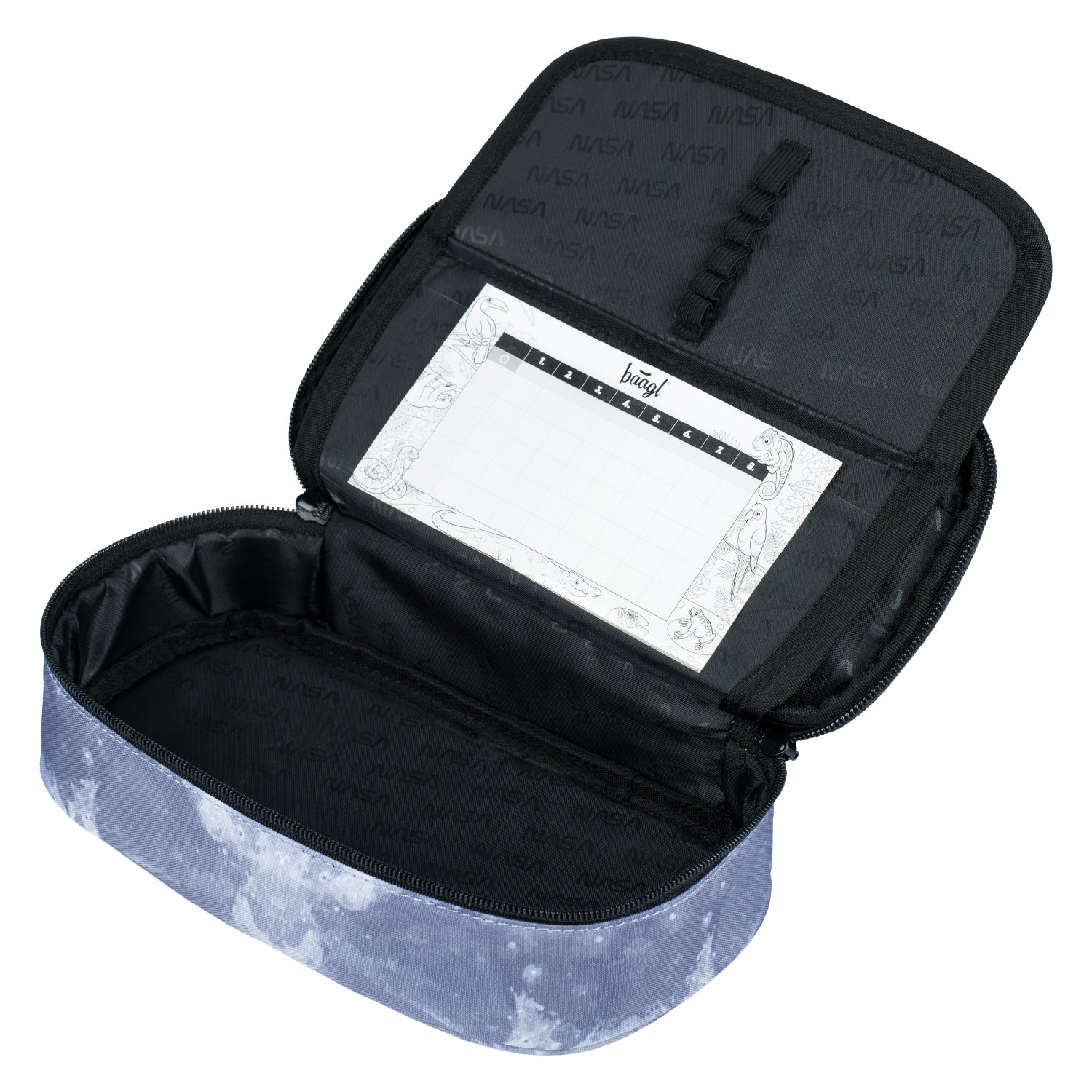 baagl-school-nasa-grey-trousse-scolaire-grise-recycl-e image 2