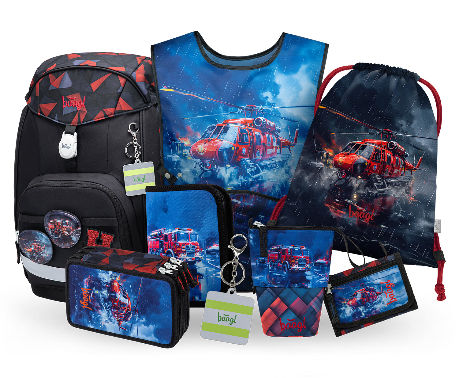 baagl-airy-plus-rescuers-iii-set-scolaire-gar-on image 1