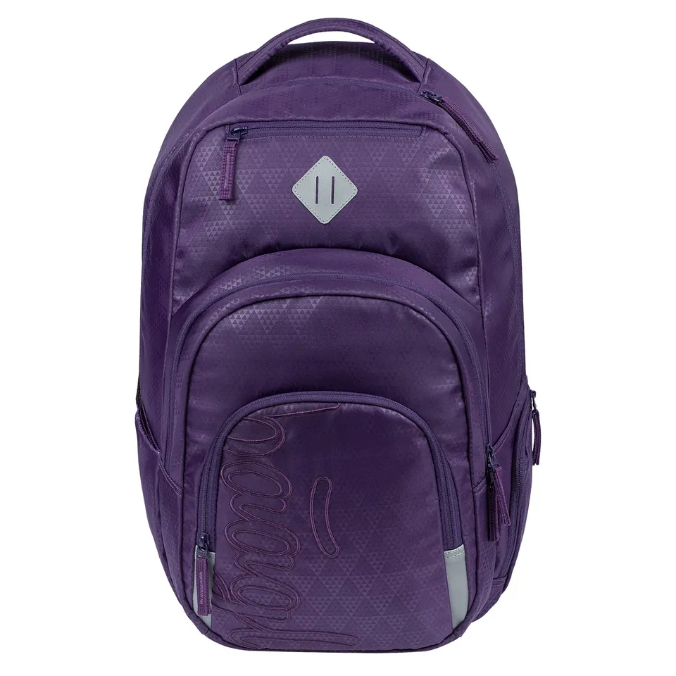 baagl-coolmate-plum-sac-dos-scolaire-35l-violet image 1