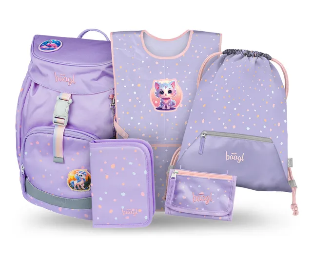 baagl-airy-pets-iii-cartable-ensemble-3-pcs-l-ger-750-g image 1