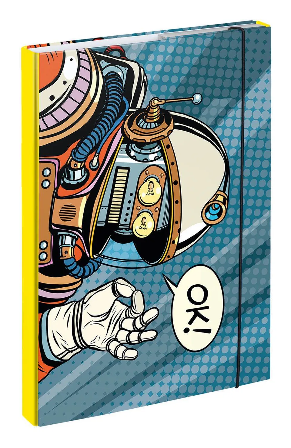 baagl-notebook-folders-chemise-a4-spaceman-astronaute image 1