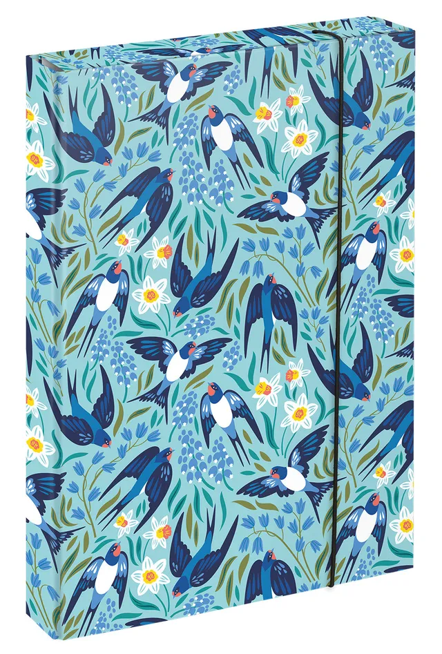 baagl-jumbo-birdie-chemise-a4-lastique-oiseau image 1