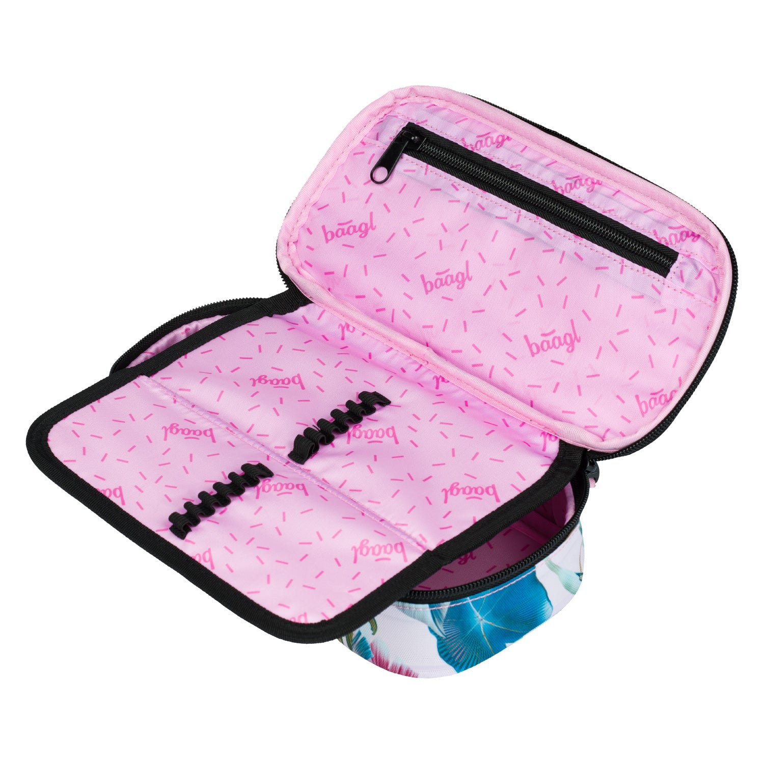 baagl-leafs-trousse-scolaire-rigide-feuilles image 3