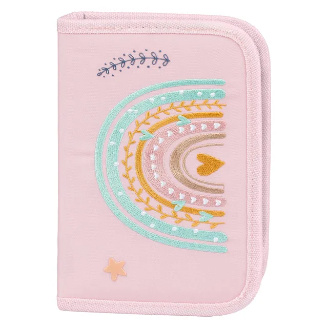 baagl-classic-pink-rainbow-trousse-1-compartiment-rose image 1