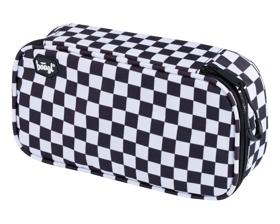 baagl-skate-checked-trousse-scolaire-rigide-carreaux image 1