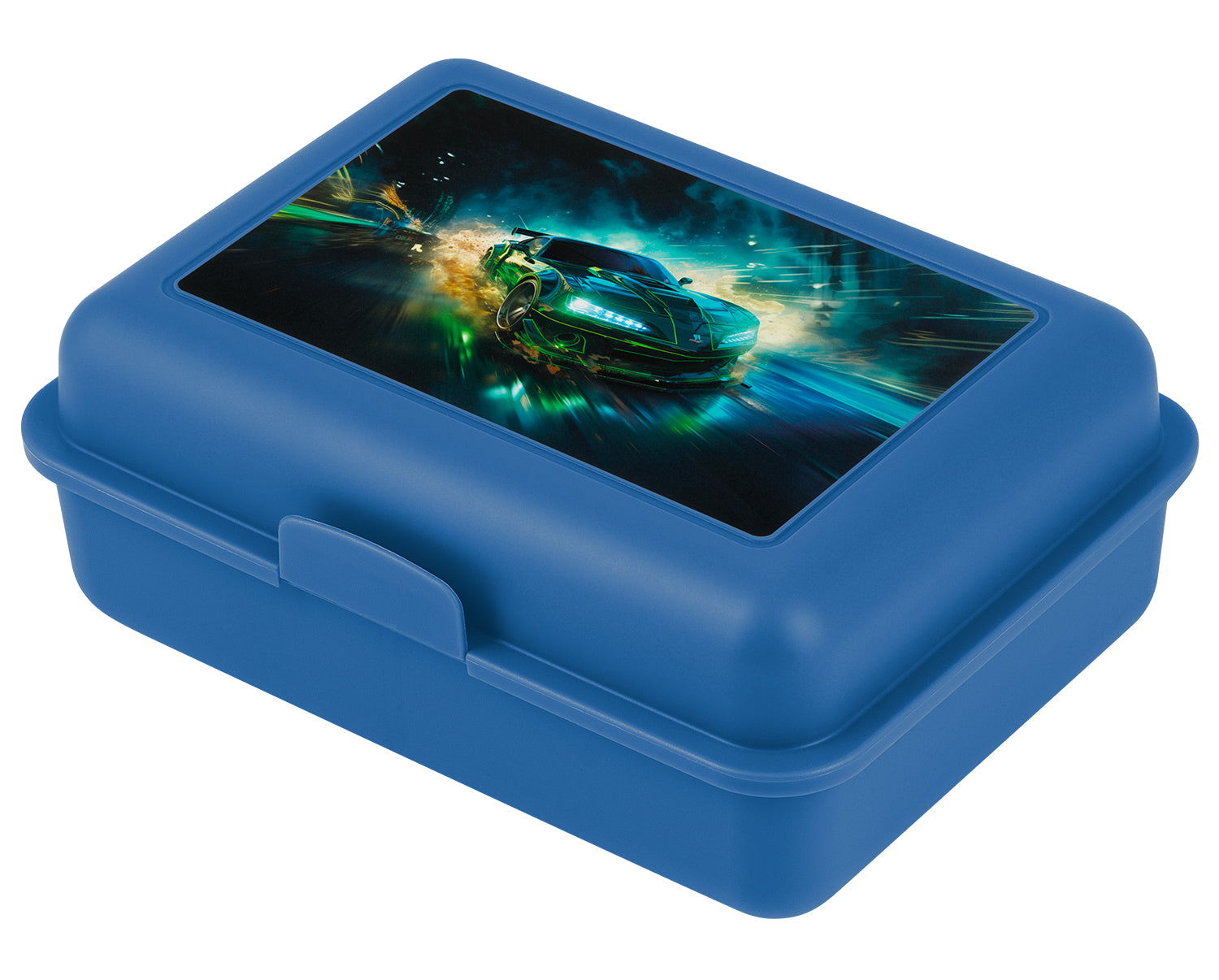 baagl-lunch-boxes-bo-te-go-ter-racing-car-bleue image 1