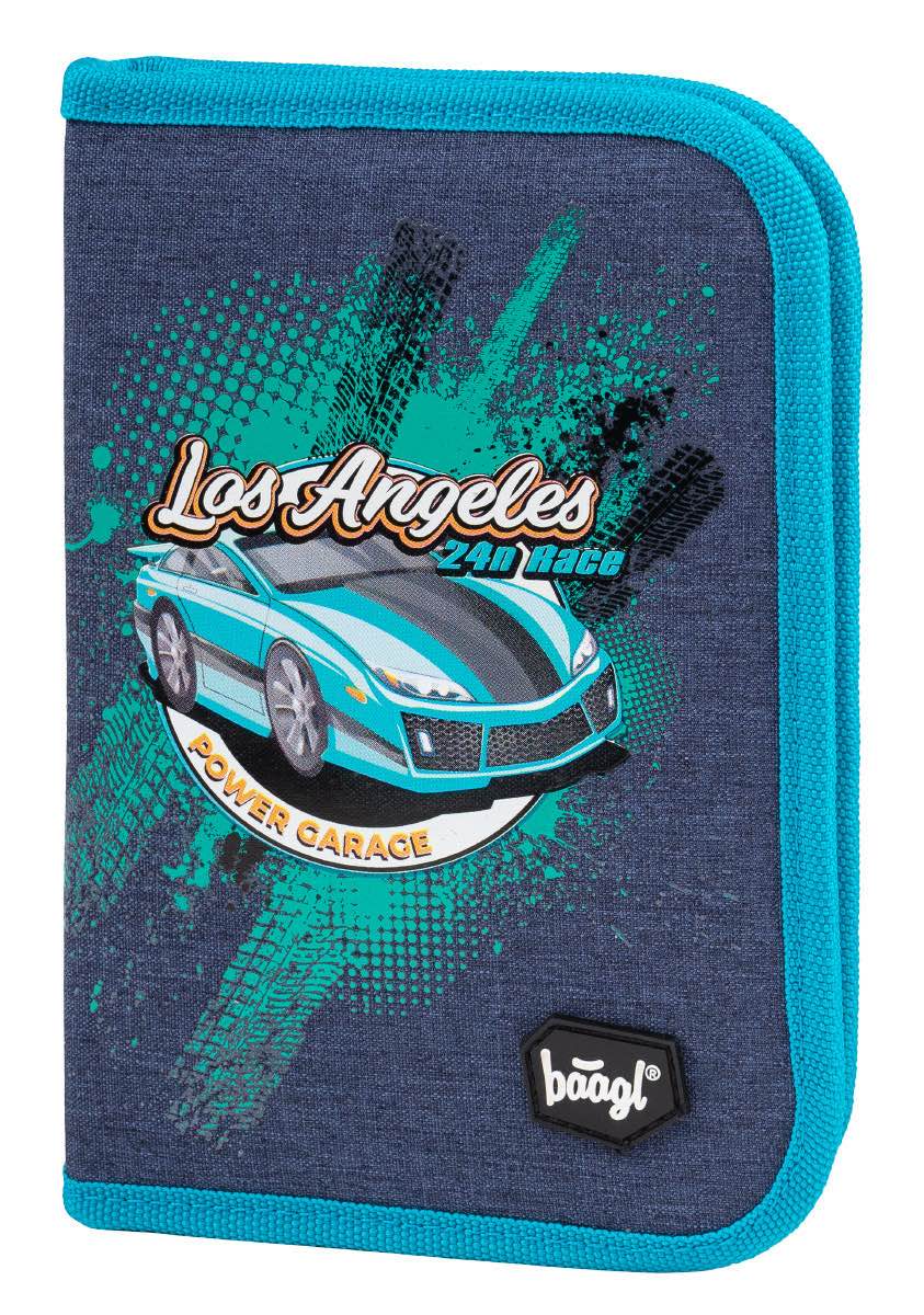 baagl-racer-trousse-scolaire-1-compartiment-voiture image 1