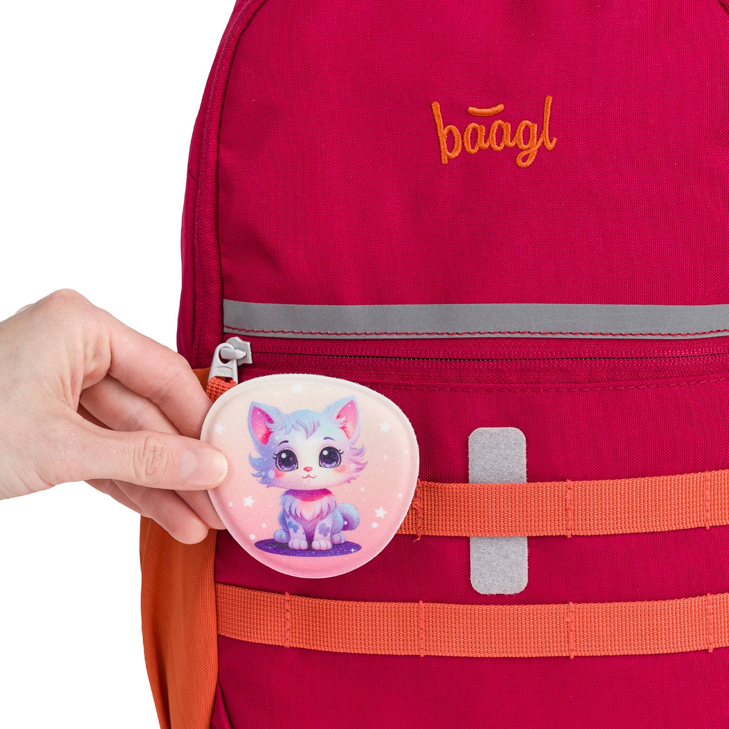 baagl-baaglies-animals-patch-velcro-cartable-2-pcs image 2