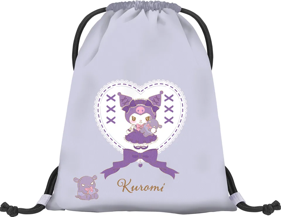 baagl-kuromi-sweet-one-sac-gym-sport-fille image 1