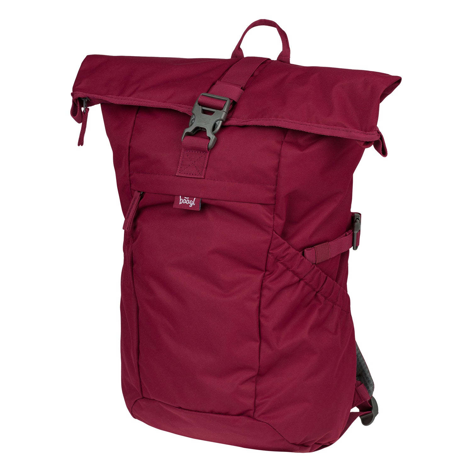 baagl-roll-burgundy-sac-dos-29-l-recycl-imperm-able image 2