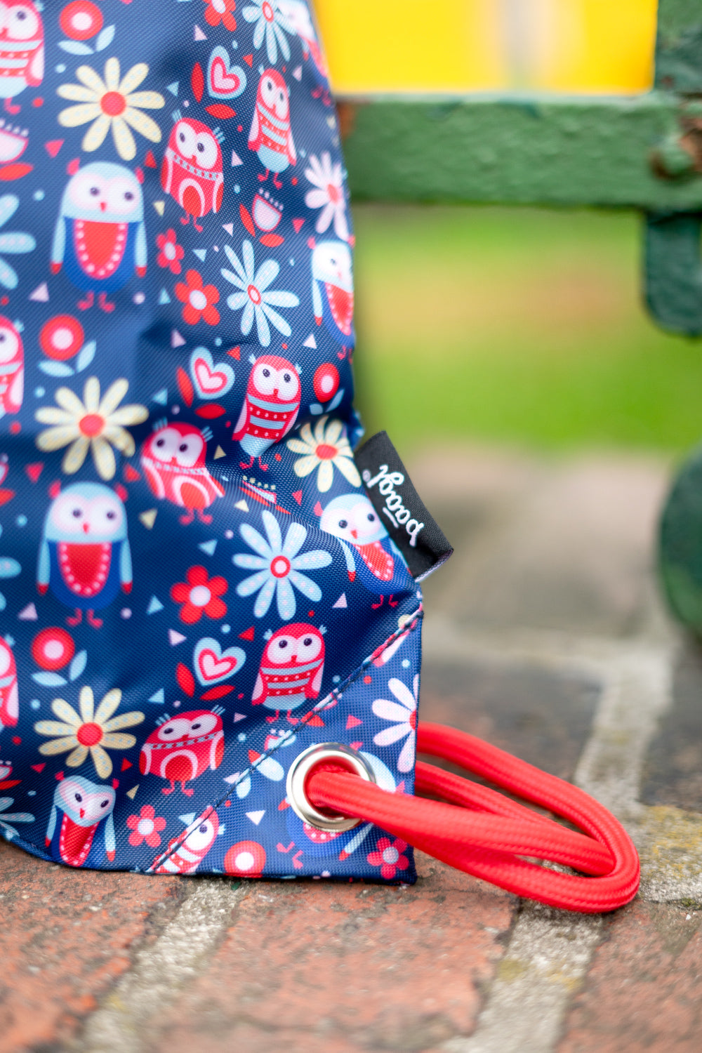 baagl-gym-sac-de-gym-happy-owls-hiboux-lavable image 4