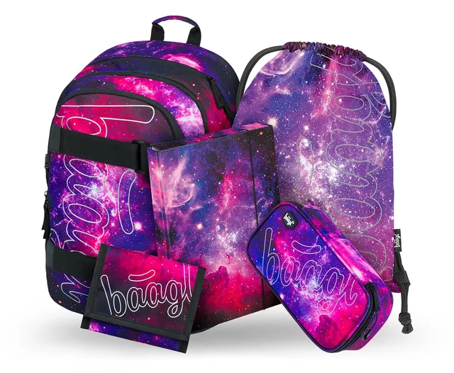 baagl-skate-galaxy-ii-ensemble-scolaire-5-pi-ces-25-l image 1