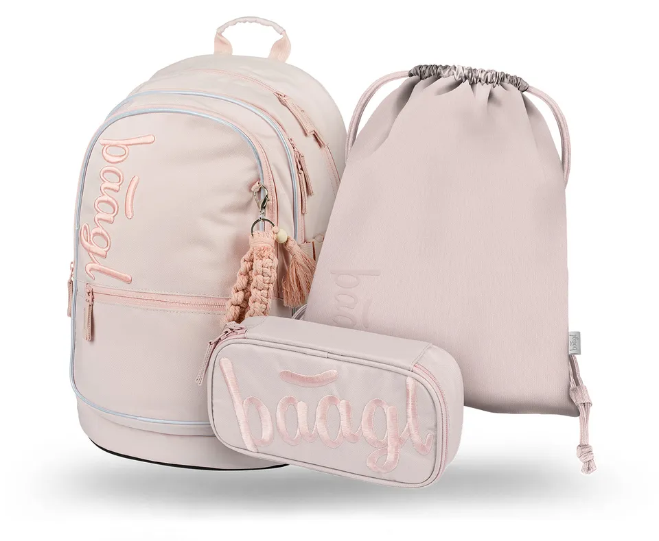 baagl-core-set-scolaire-3-pcs-creamy-25-l image 1