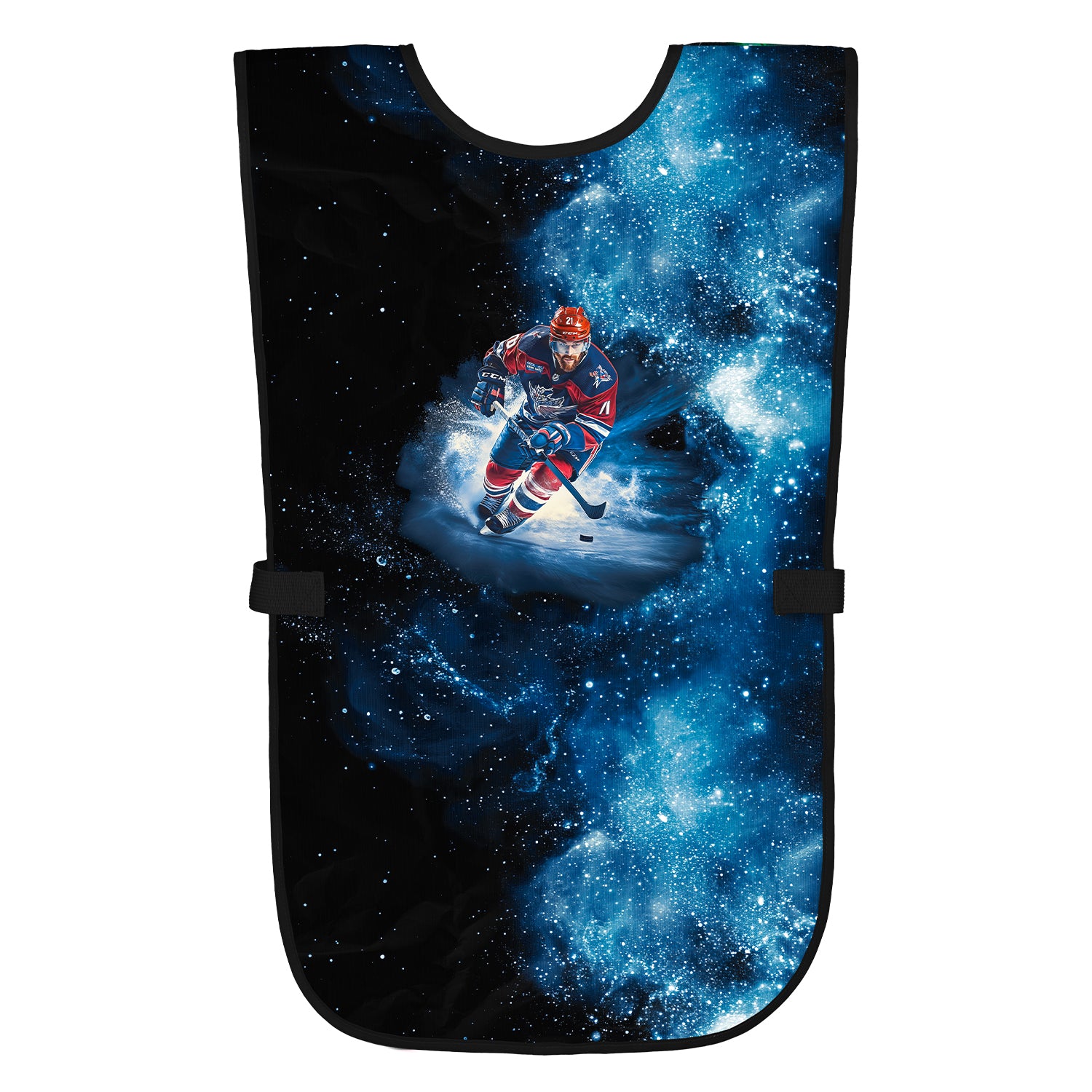 baagl-ice-hockey-tablier-enfant-peinture-hockey-2-poches image 2