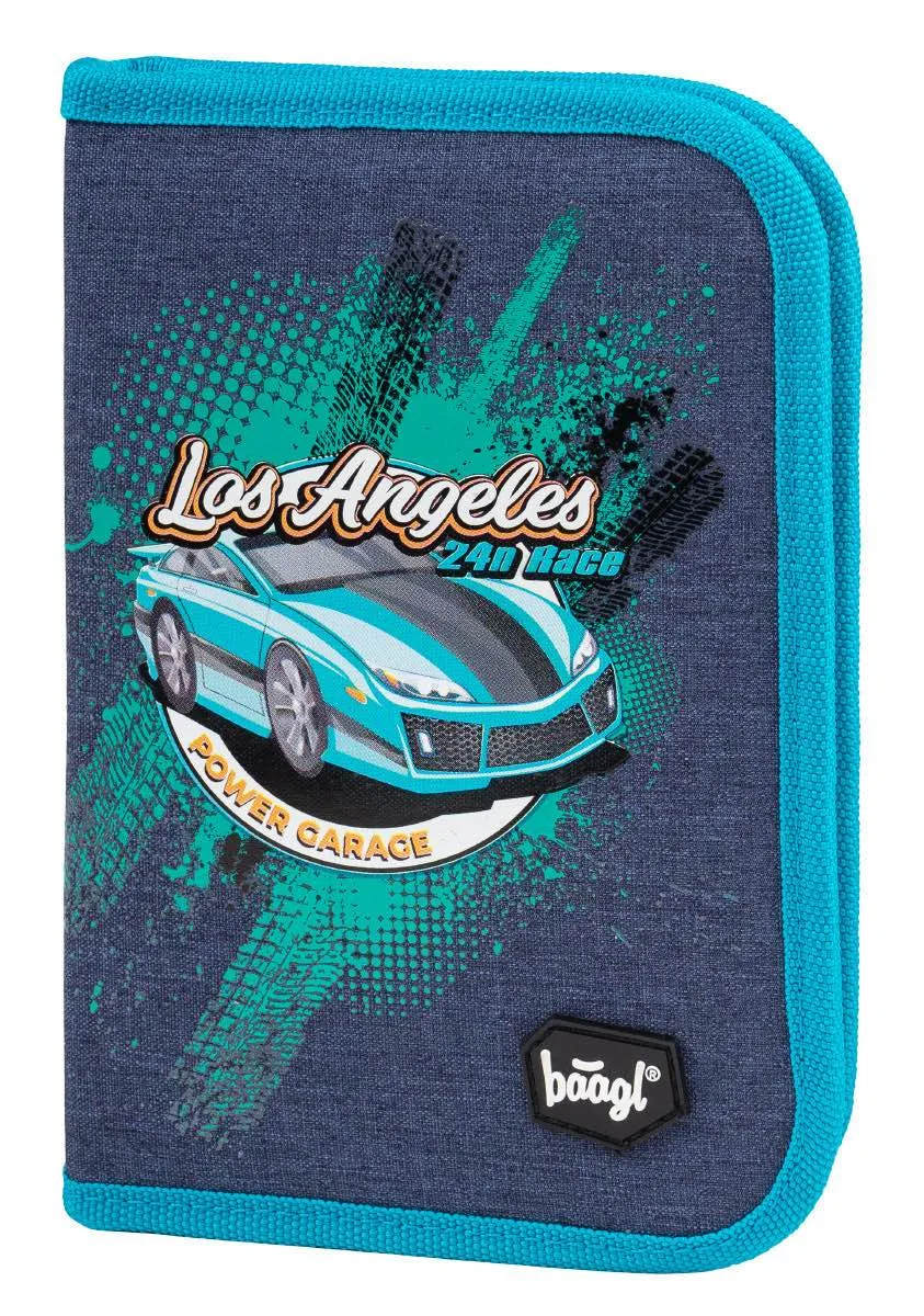 baagl-racer-trousse-scolaire-1-compartiment-voiture image 1