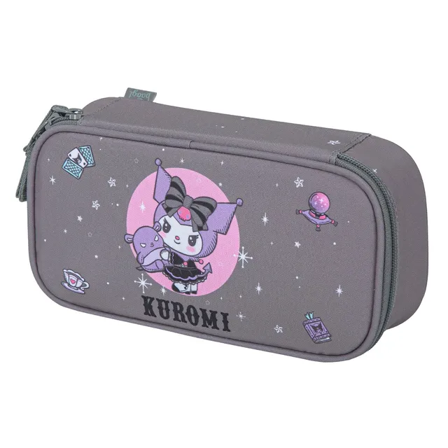 baagl-kuromi-grey-trousse-scolaire-grise-recycl-e image 1