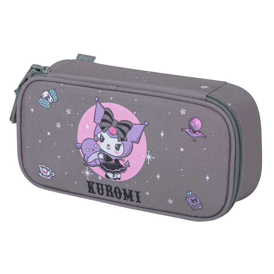 baagl-kuromi-grey-trousse-scolaire-grise-recycl-e image 1