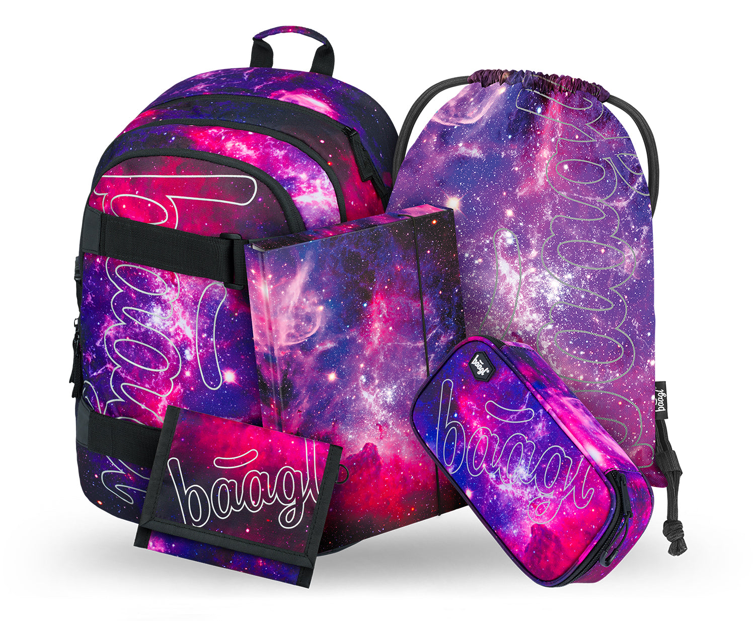 baagl-skate-galaxy-ii-ensemble-scolaire-5-pi-ces-25-l image 1