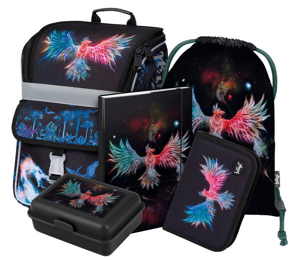 baagl-zippy-fhoenix-ii-ensemble-cartable-18-l image 1