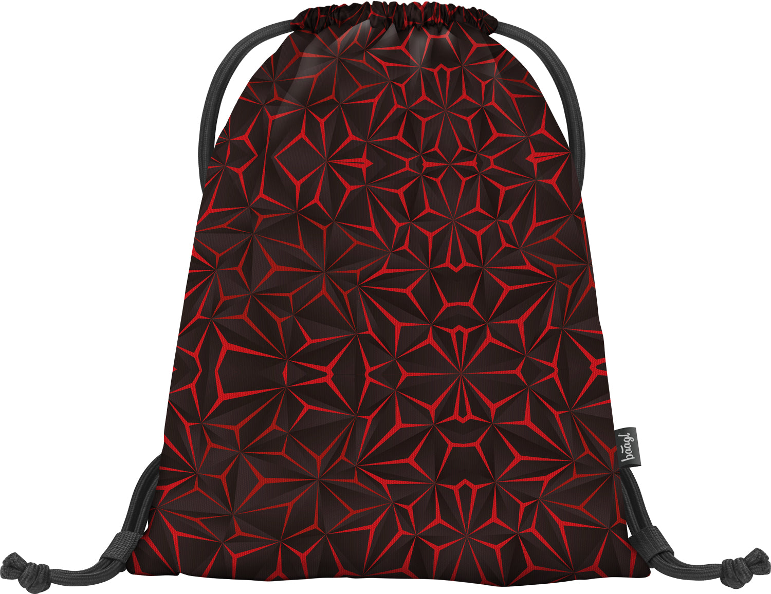 baagl-red-polygon-sac-gym-sport-rouge image 2