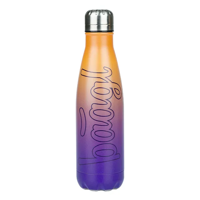 baagl-gradient-gourde-isotherme-inox-500-ml-jaune-violet image 1