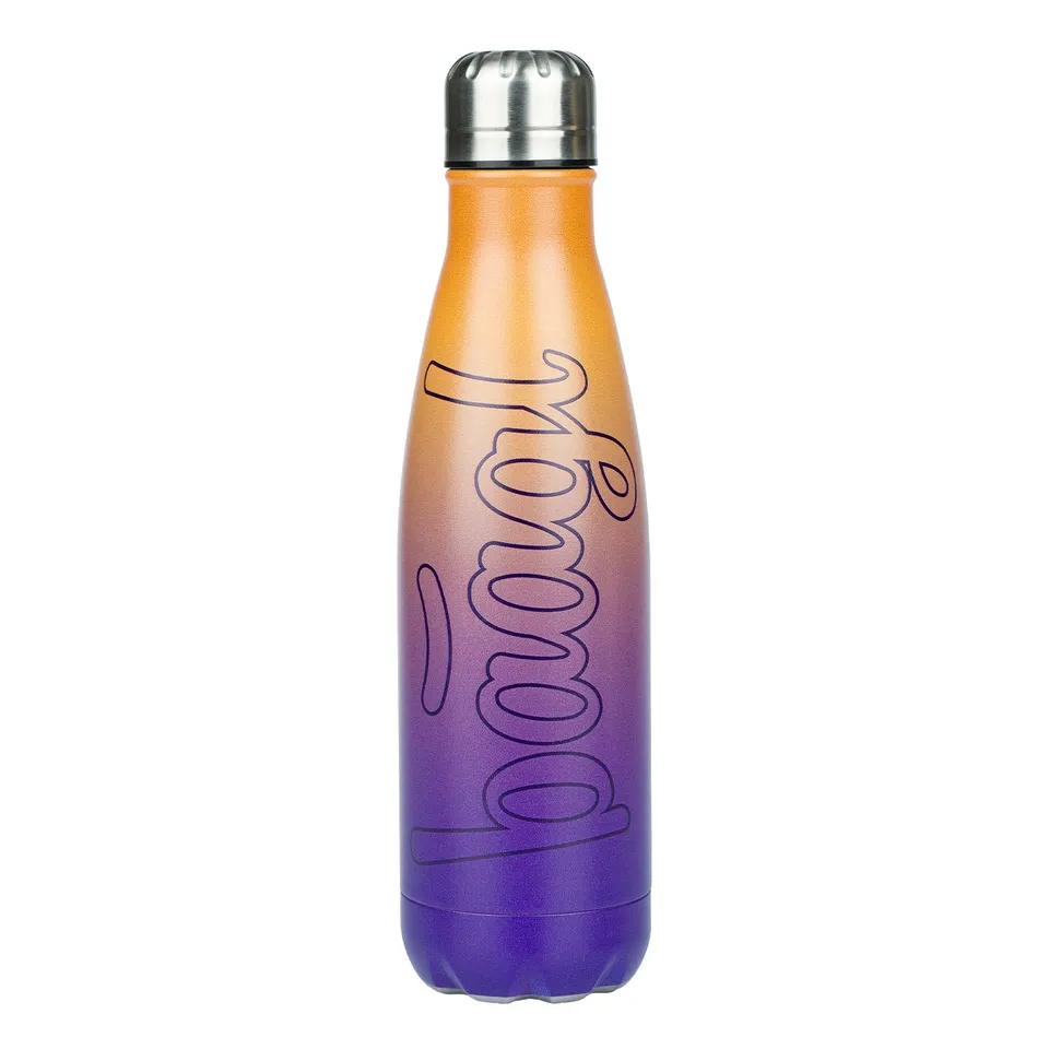 baagl-gradient-gourde-isotherme-inox-500-ml-jaune-violet image 1