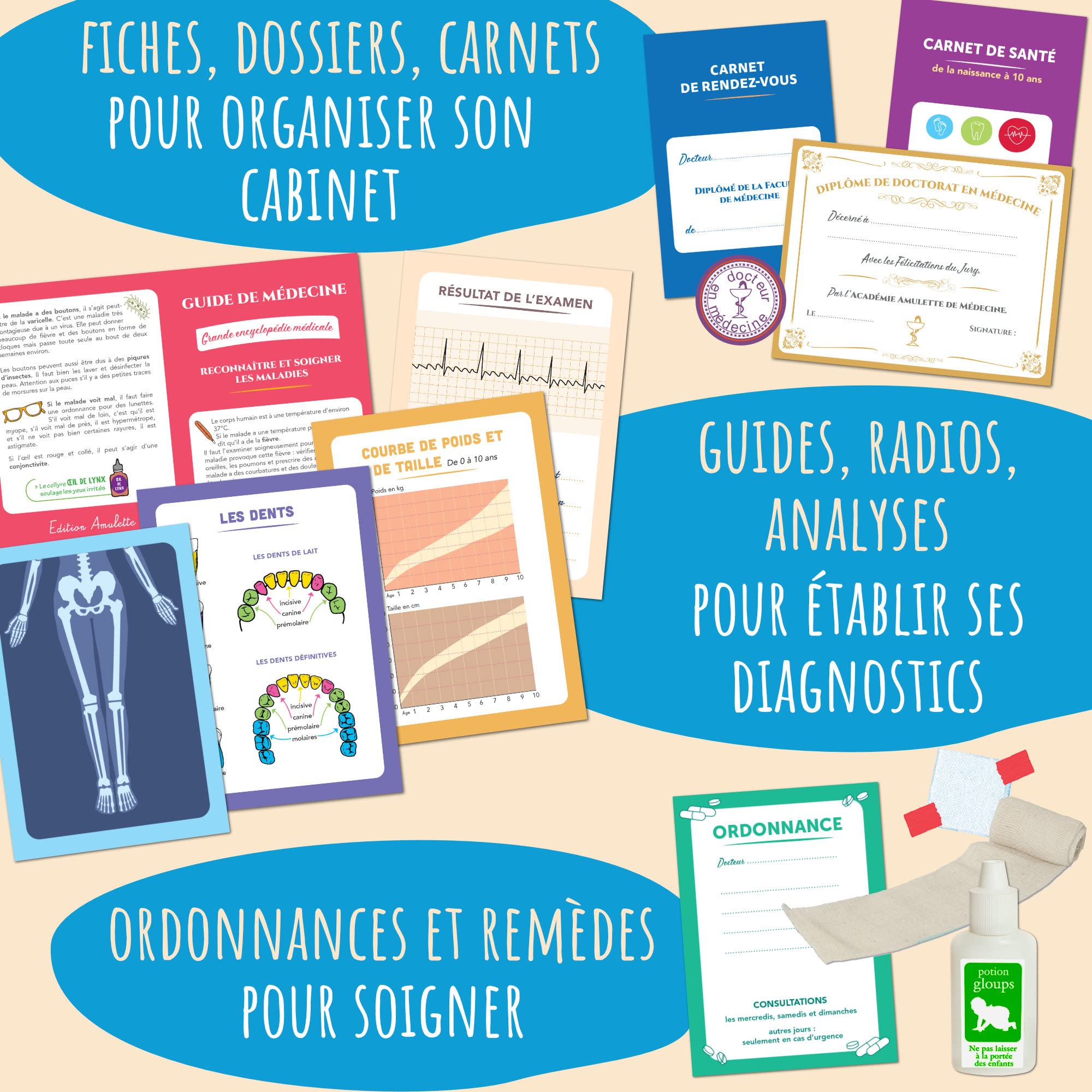 amulette-coffrets-6-10-ans-si-j-tais-le-docteur-jeu-m-decin-40-accessoires image 5