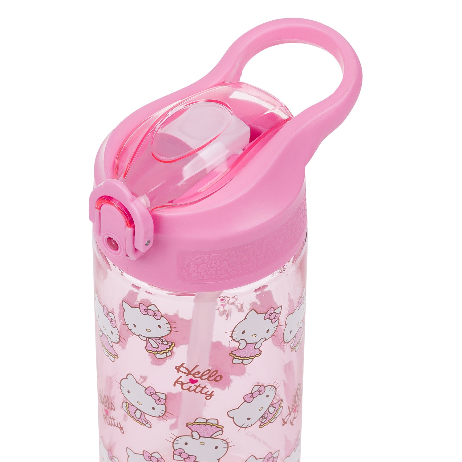 baagl-hello-kitty-sweet-leopard-gourde-500-ml-paille image 3