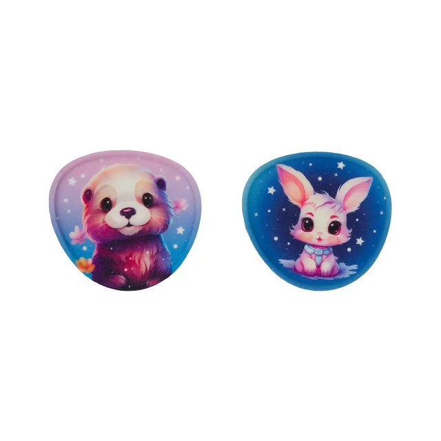 baagl-baaglies-cute-animals-patch-velcro-lot-2 image 1